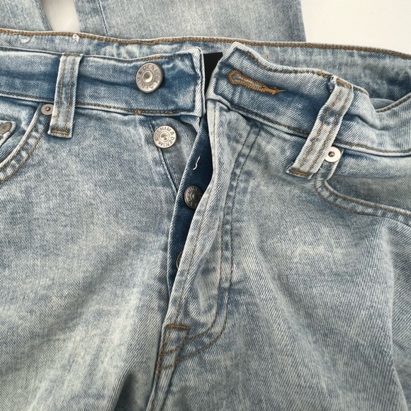 &Denim Skinny Low Waist Button Fly Jeans Size 33 x 32 Men’s - Picture 4 of 5